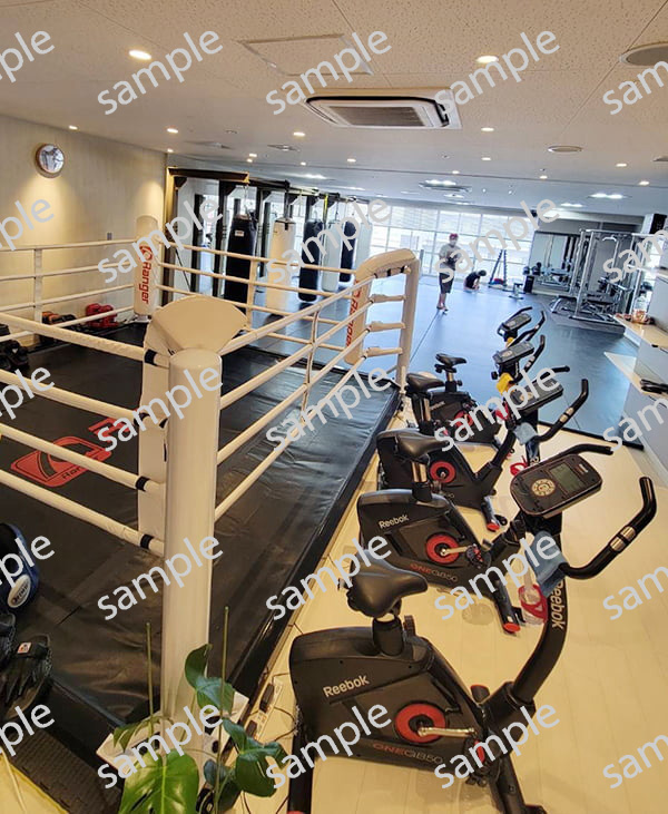 [写真]いせさき店のトレーニング器具